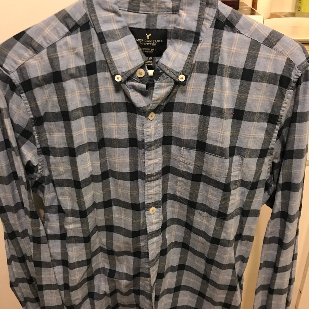 AE Button Down
